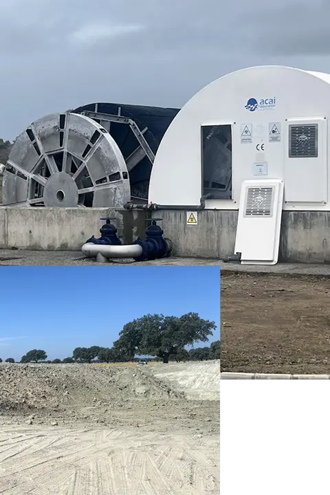 Imagen de los servicios hidráulicos y redes de conducción de agua.